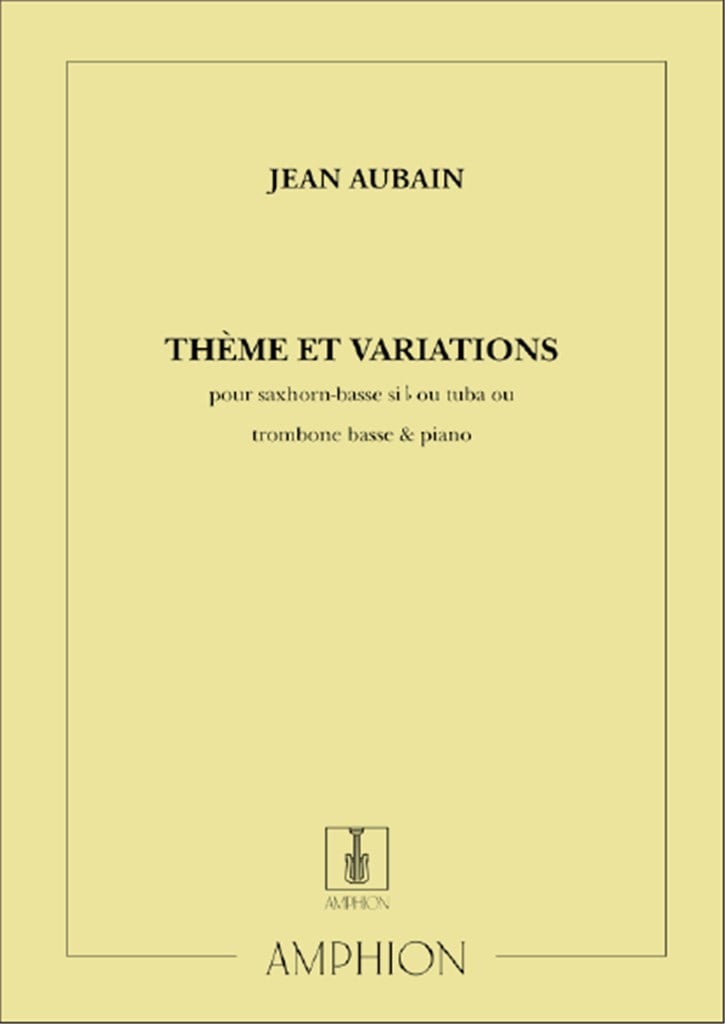 Theme et Variations Tuba